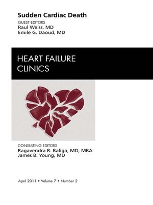 cover image of Sudden Cardiac Death, an Issue of Heart Failure Clinics